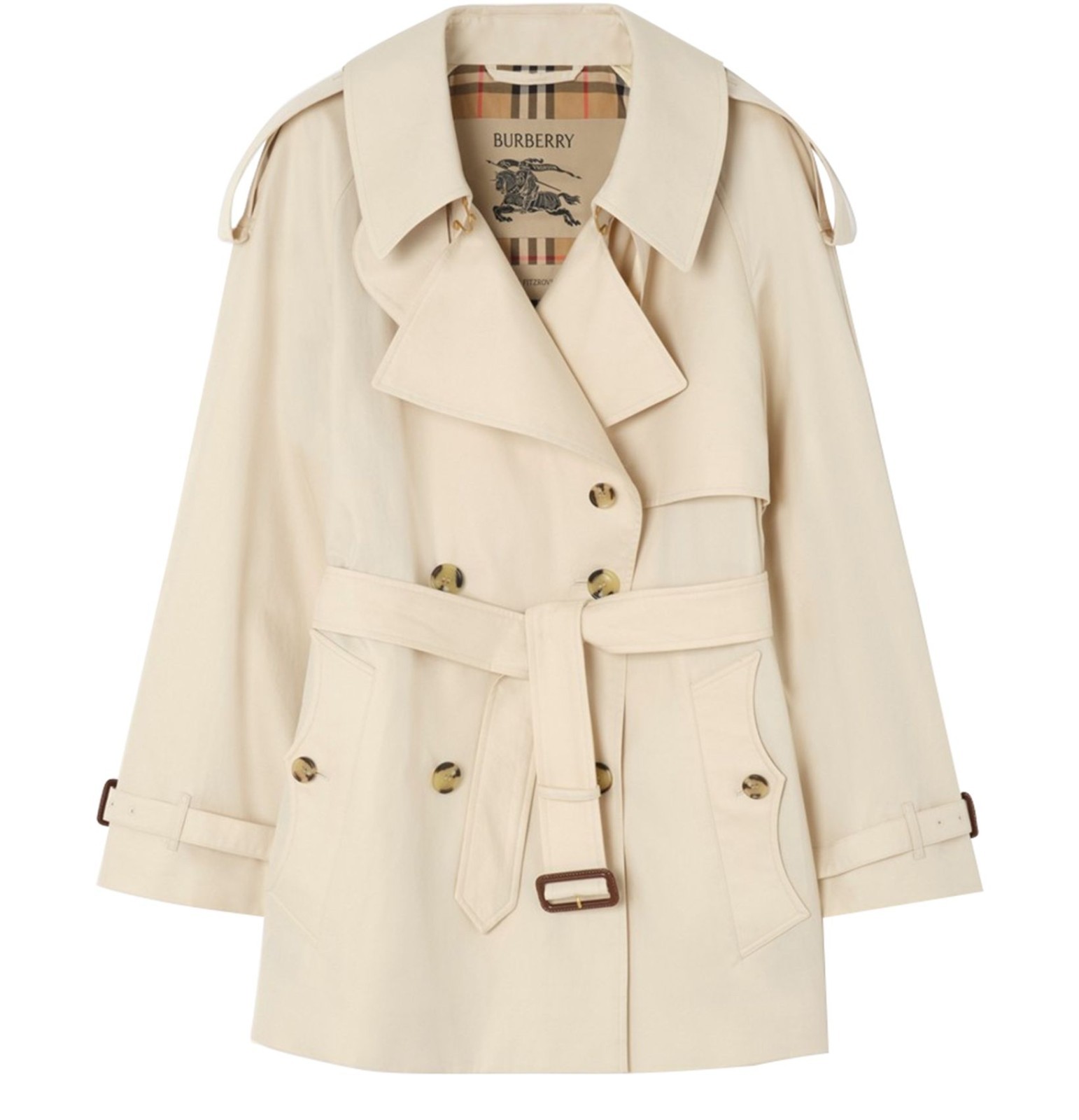 BURBERRY Fitzrovia Beige Trench Coat New And Authentic