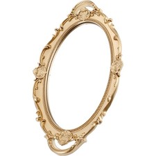  Specchio ovale in stile antico, specchio da parete in stile barocco, decorativo