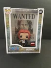 Funko Pop One Piece Wanted Poster Shanks 2024 Entertainment Expo Exclusive 1401