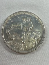 1921 STONE MOUNTAIN Half Dollar Silver Commemorative 50c  UNC Detail  
