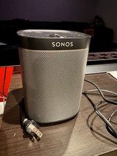 Sonos Play:1 Compact Wireless Speaker Black w/ Power Cord - barely used