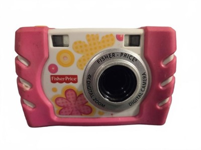 Fisher-Price Kid-Tough Digital Camera | Pink Floral - Model W1460 Series - 3MP