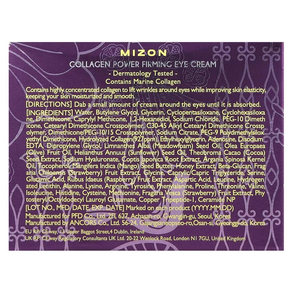 Crema reafirmante para ojos Collagen Power, 0,84 fl oz (25 ml) Foto 3 de 4