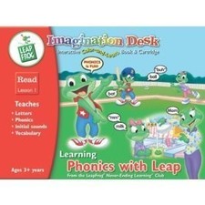 LEAPFROG IMAGINATION DESK LEARNING PHONICS WITH LEAP,  BRAND NEW 