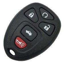 Keyless Entry Remote Control Key Fob Shell Case Replacement Fit for 5 Buttons-A