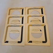45 RPM 7" RECORD SLEEVES CO. SLEEVE 6 PACK SEE PHOTO Dunhill Records SLV396