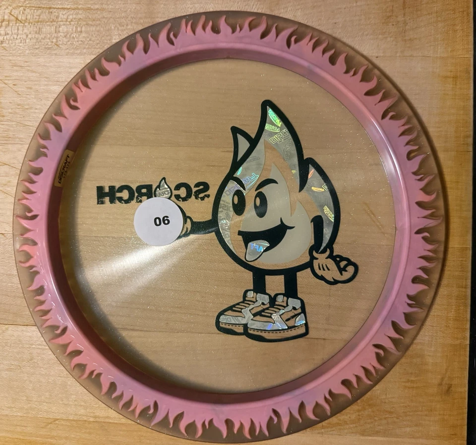 Discraft Scorch (Tri-Foil Stamp) Sparkle Z Flame 174g - Image 2 of 4