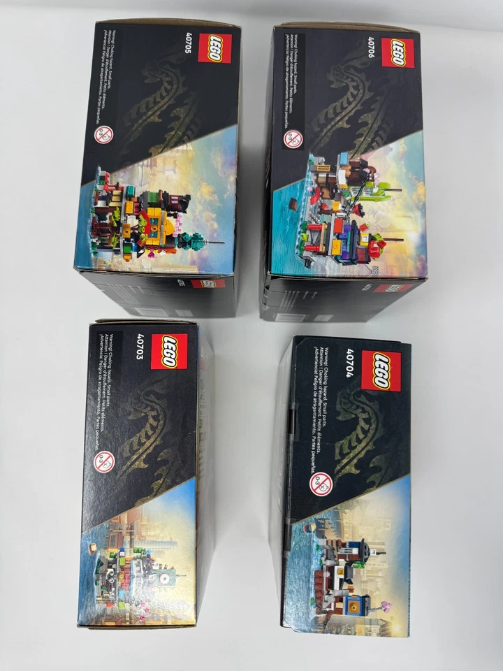 New Seal Retired Lego Micro NINJAGO City 40703/40704/40705/40706 Complete 4 Sets - Image 4 of 4
