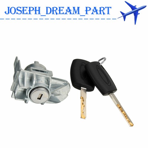 Cilindro Serratura Porta Anteriore Sinistra Per Ford Focus, C-Max, S-Max - Con 2 Chiavi, Codice 1552849