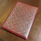 Vintage CR Gibson Red Gold Floral Flip Photo Album 10 K74 Pages For 40 4x6 Pics — photo 3