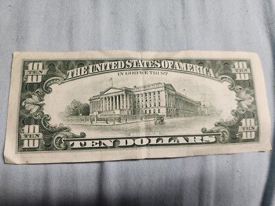 1985 $10 Ten Dollar Bill Old Currency | eBay