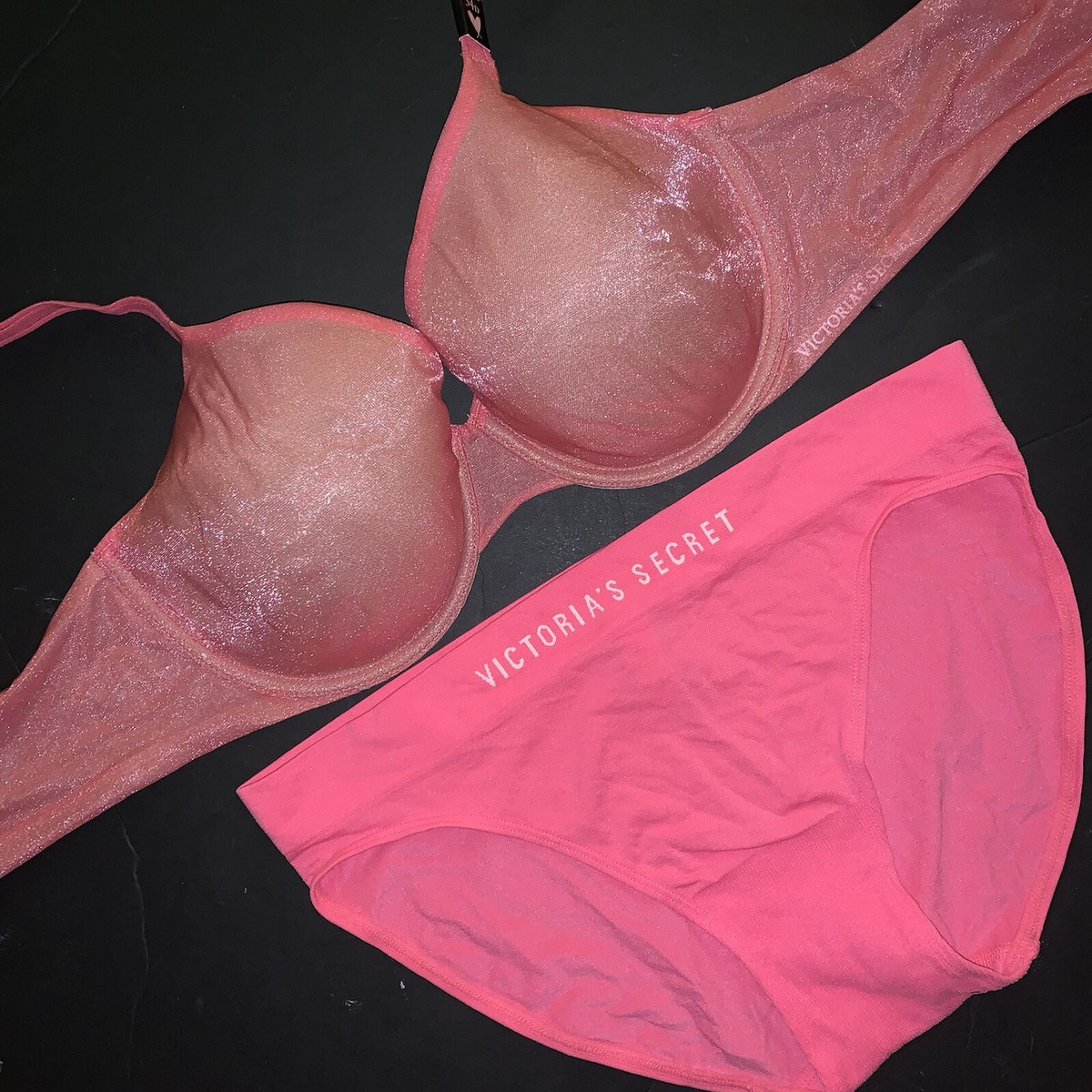 Victoria's Secret ピンクブラジャー 34D s-l400.jpg