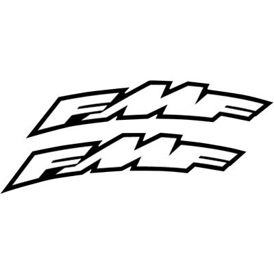 FMF Racing Fender Sticker - Large 010603