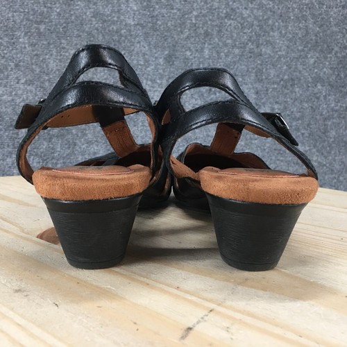 Cobb Hill Shoes Womens 9M Aubrey Casual TStrap Mary Jane Low Heels CBD128K Black - Picture 8 of 17