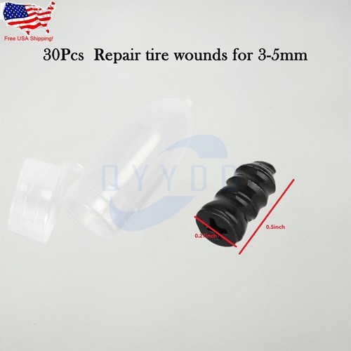 60PCS Car Vacuum Tire Repair Nails Rubber Screw Nail + Screwdriver - Picture 3 of 6