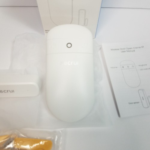 Secrui - kabelloser Türöffnungsgong Modell M508+D7 neu offene Verpackung - Bild 3 von 10