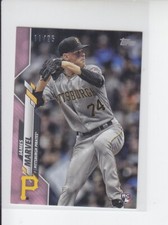 2020 Topps Mini JAMES MARVEL PINK /25 Pirates #476