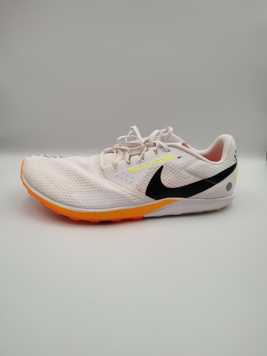 Nike Men’s 9 Rival XC 6 Cross-Country Spikes White/Total Orange DX7999-100 Sz 13 - Picture 7 of 8