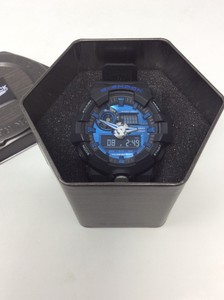 g shock blue face