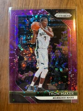 A63,789 - 2018-19 Panini Prizm Prizms Purple #27 Thon Maker/75