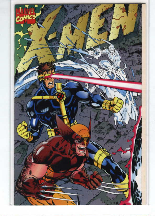 X-men #1 gatefold variant cover Jim Lee Wolverine Magneto Cyclops
