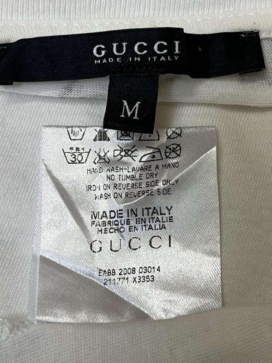 バーバーリー RARE🔥GUCCI MERMAID PRINT MADE IN ITALY TEE SHIRT/size M(19”/26.5
