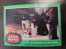 1977 Topps Star Wars Green Card #228 R2-D2 Jawas
