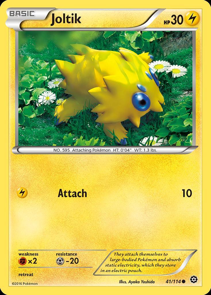 Pokemon Joltik (41/116) Steam Siege LP