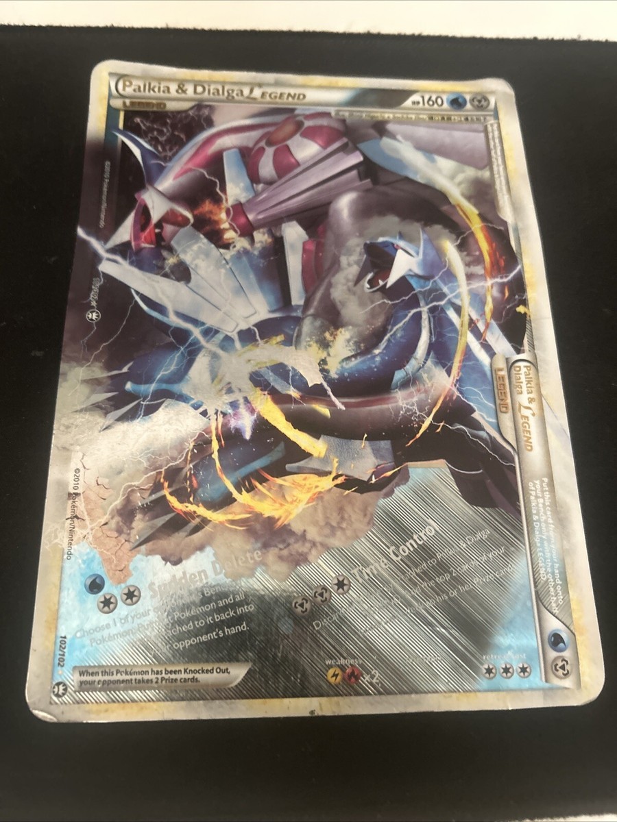 Palkia & Dialga Legends - + (Single Oversized Promo) 101/102 - 102