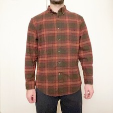 Pendleton Cotton Mason Plaid Flannel Shirt Men  s Medium