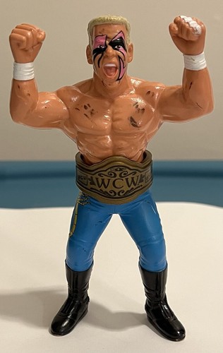 Sting WCW 1990 Galoob Wrestling Action Figure [FAI...