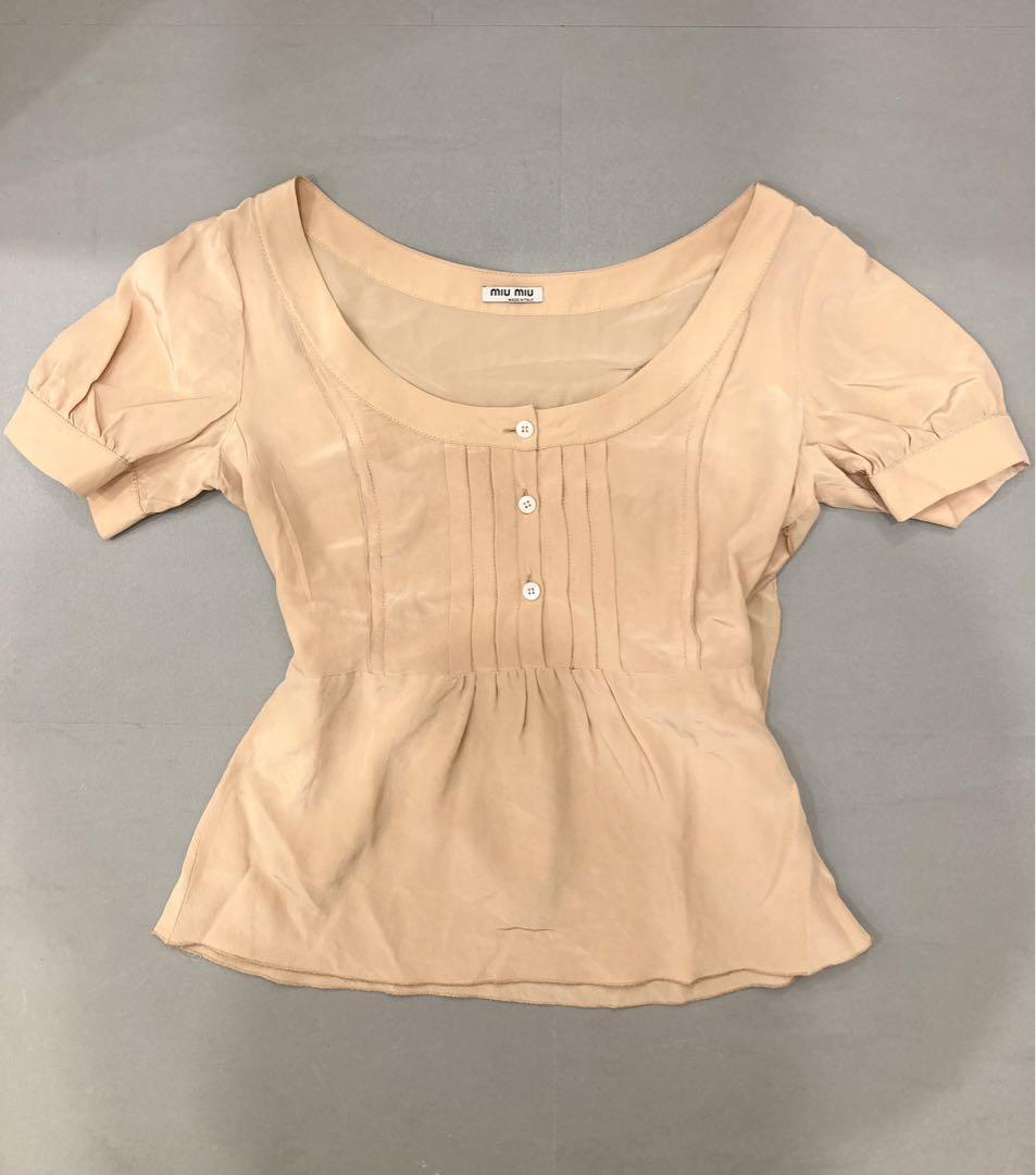MIU MIU - 最終価格miumiu blouse. miumiu girly blouse size 38 11 | eBay