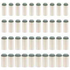 40 Pcs Slip On Pool Cue Tips Billiard Cue Tips Replacement, 4 Sizes