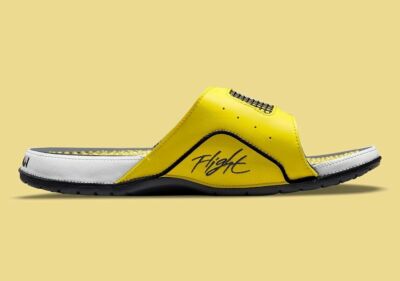 Nike Air Jordan Hydro IV Retro Lighting Tour Yellow Slides DN4238
