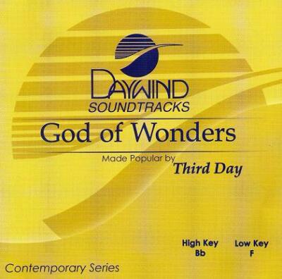God Of Wonders - Third Day - Accompaniment Track