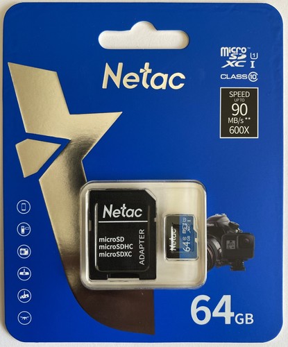 64 Go de mémoire pour carte micro SD pour téléphone portable OPPO A72, OPPO Reno2, OPPO A9 2020 - Photo 1/3