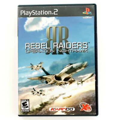 Rebel Raiders: Operation Nighthawk Playstation 2 PS2 Complete CIB  EE41