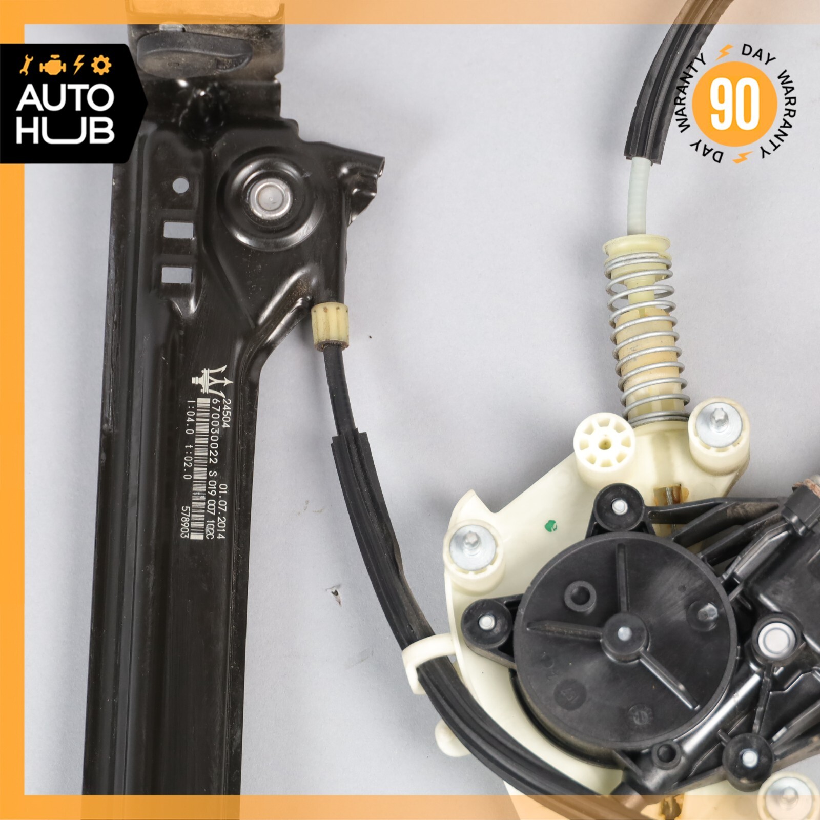 14-22 Maserati Ghibli SQ4 M157 Window Regulator Motor Rear Right Side OEM 75k