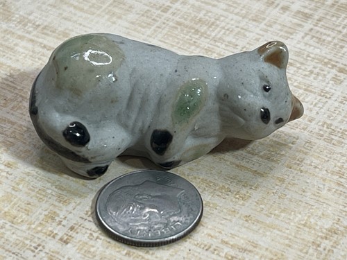 Miniatur Vintage Porzellan Katze Japan - Bild 7 von 9