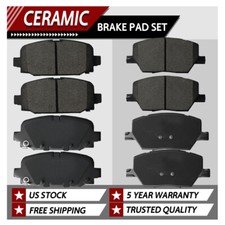 Front Rear Disc Ceramic Brake Pads For Jeep Compass D1811 D2081