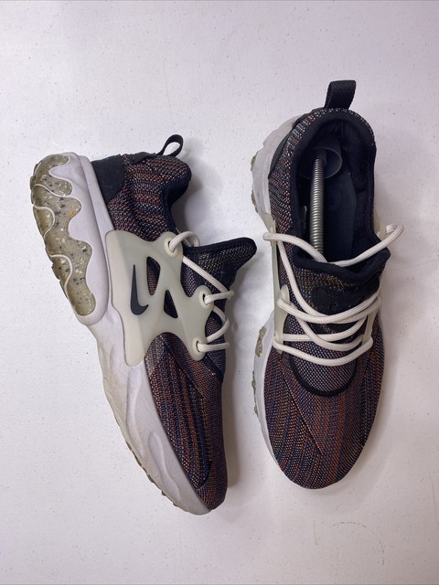 nike react presto flyknit black