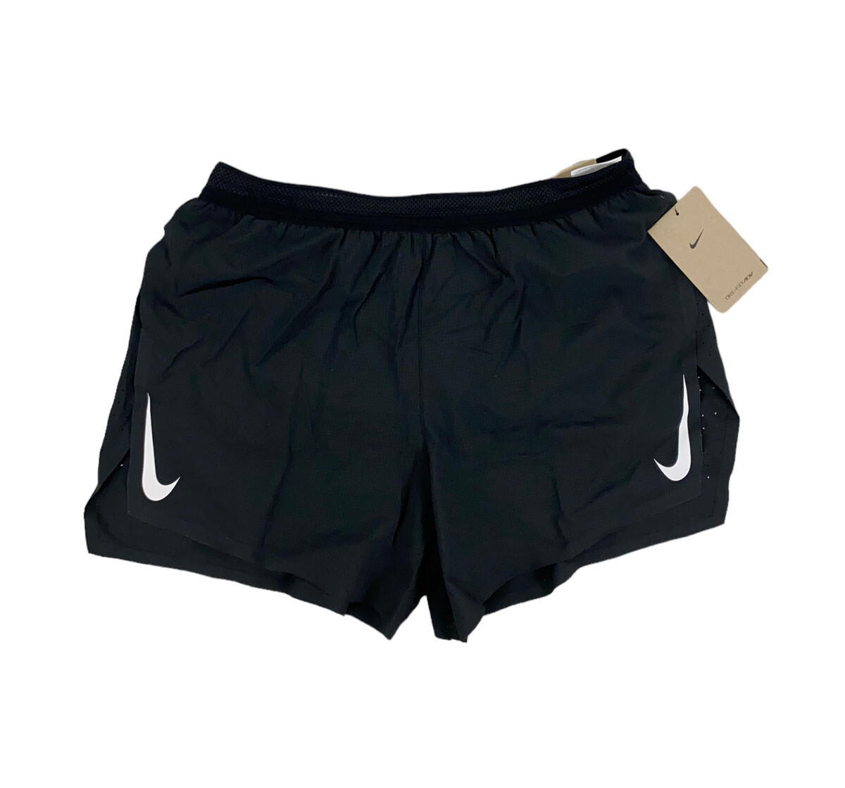 Мужские шорты для бега Nike Aeroswift Dri-Fit ADV 4 Sz S Standard Черный CJ7840-010