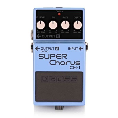 Super Chorus Pedal, Guitar Effects Pedal, Boss CH1