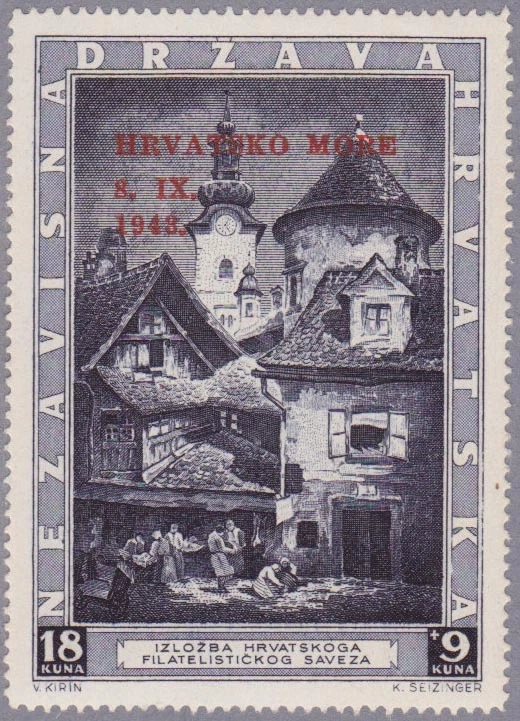 Kroatien 1943 Mi.Nr. 117 postfrisch - Bild 1 von 1
