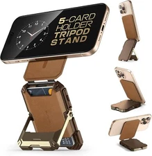 SUPCASE Strong Magnetic Lock Stand MagSafe Wallet Card Holder for iPhone Series