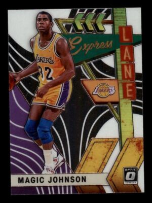 【Magic Johnson】PSA10 Express Lane Gold Magic Johnson 2019-20 Optic EXPRESS LANE #20 LA Lakers | eBay