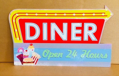 NEW Atlantic Hex tin metal sign - Picture 6 of 18