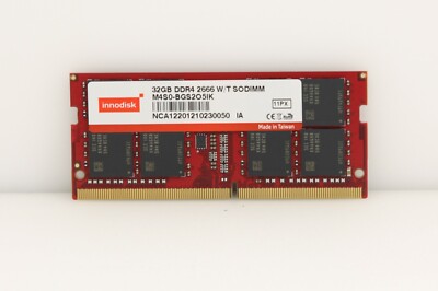 NEW Innodisk 32GB DDR4 2666 WT SODIMM M4S0-BGS2O5IK Wide Temerature -40°C  85°C