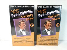 The Best Of The Dean Martin Variety Show Vol. 3 4 VHS 2003 2 VHS Bundle NEW