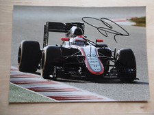 Jenson button "McLaren" autograph signed 20x30 cm picture